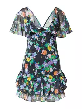 Летнее платье Nasty Gal Summer Dress, темно-синий/светло-синий