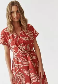 Летнее платье Nessa TATUUM, оранжевое