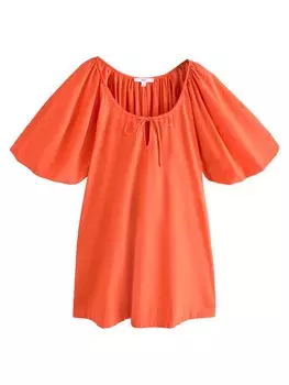 Летнее платье Next, цвет Orange red