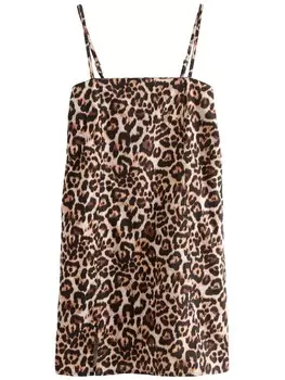 Летнее платье Next Summer Dress, коричневый