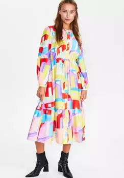 Летнее платье Nmph, красный