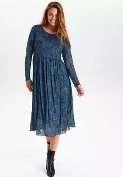 Летнее платье Nmph, синий