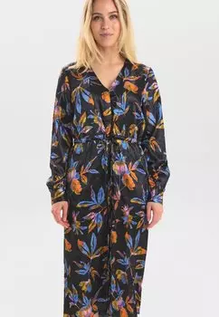 Летнее платье Nmph, темно-синий