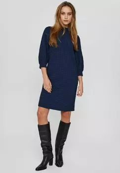 Летнее платье Nuvilje Nmph, цвет dark sapphire