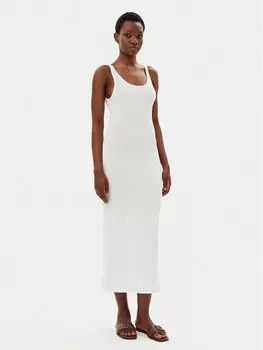 Летнее платье облегающего кроя J20J225284 Calvin Klein Jeans, белый