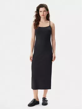 Летнее платье облегающего кроя Logo J20J225288 Calvin Klein Jeans, черный