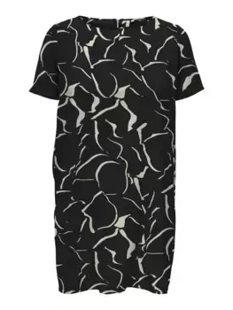 Летнее платье ONLY CARMAKOMA "CALUX SS TUNIC DRESS WVN NOOS", черный