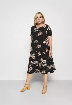 Летнее платье ONLY Carmakoma, черный