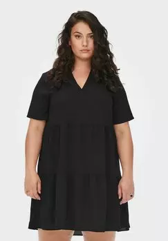Летнее платье ONLY Carmakoma, черный