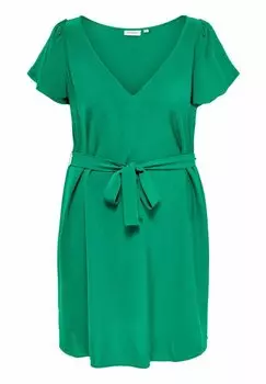 Летнее платье ONLY Carmakoma, зеленый
