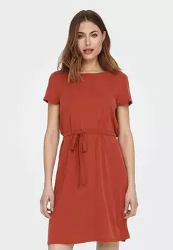 Летнее платье ONLY, коричневый