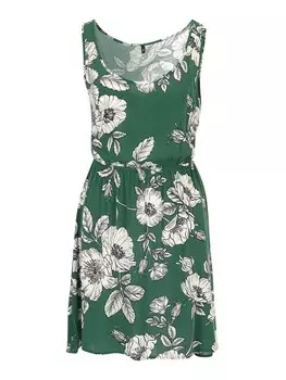 Летнее платье Only Petite Summer Dress, темно-зеленый
