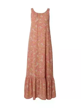 Летнее платье ONLY Summer Dress ALMA, цвет brown/cappuccino