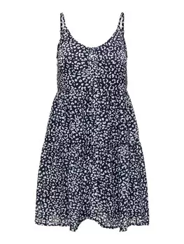 Летнее платье ONLY Summer Dress DANIELLA, темно-синий