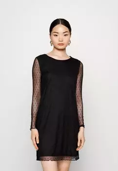 Летнее платье PCNESH O- Pieces Petite, черный