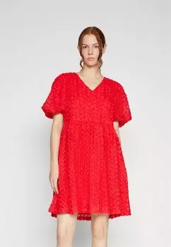 Летнее платье Pcnolia Dress Pieces, цвет bittersweet