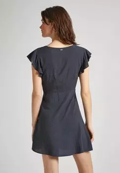Летнее платье Pepe Jeans, бесконечность серого цвета