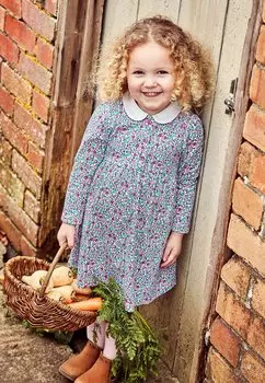 Летнее платье Peter Pan JoJo Maman Bb, цвет ditsy pink floral