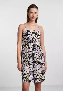 Летнее платье Pieces, антрацит