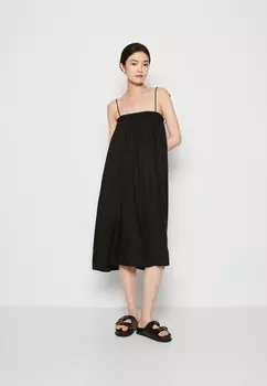 Летнее платье Pieces, черный