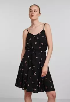 Летнее платье Pieces, оливковый