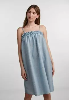 Летнее платье Pieces, синий