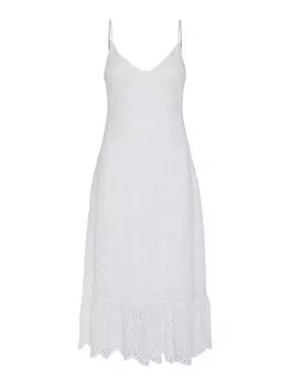 Летнее платье PIECES Summer Dress PCVILDE, белый