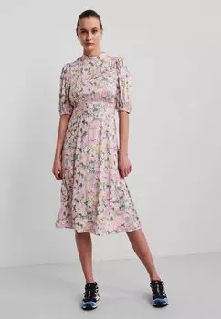 Летнее платье Pieces, светло-розовый