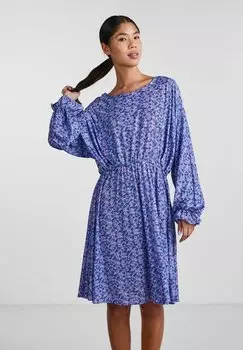 Летнее платье Pieces, светло-синий