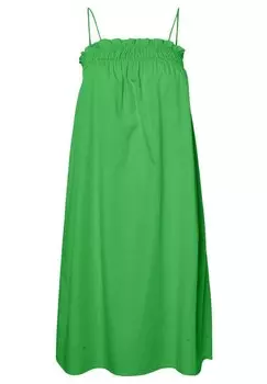 Летнее платье Pieces, зеленый