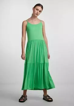 Летнее платье Pieces, зеленый