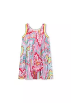 Летнее платье плиссированное, детское Billieblush, цвет Billi Bunt