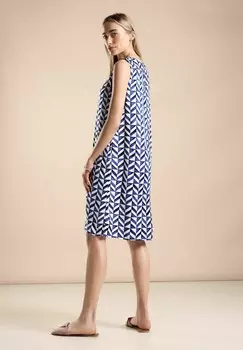 Летнее платье PRINT RMELLOS Street One, синий