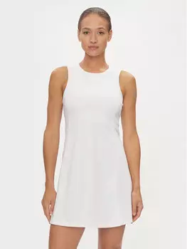Летнее платье приталенного кроя Dkny Sport, белый