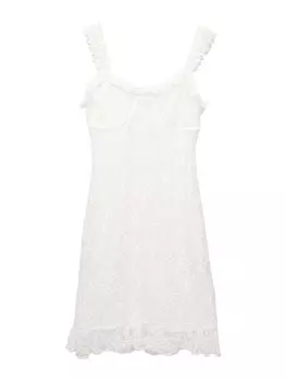 Летнее платье Pull&Bear, белый