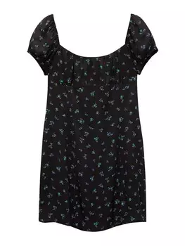 Летнее платье Pull&Bear, черный