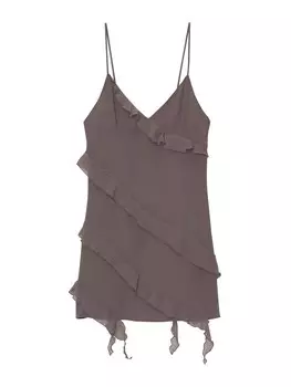 Летнее платье Pull&Bear, цвет Mauve