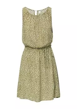 Летнее платье QS, оливковый