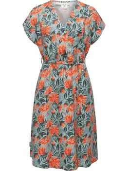 Летнее платье Ragwear Selyma, зеленый/пихта