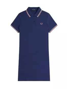 Летнее платье regular fit Fred Perry, синий