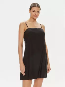 Летнее платье regular fit Gap, черный