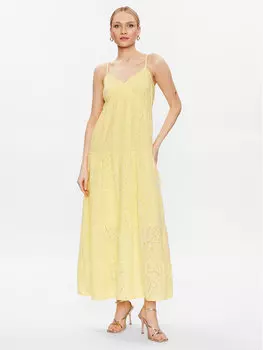 Летнее платье regular fit Marc Aurel, желтый