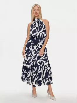 Летнее платье regular fit Morgan, синий