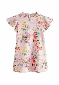 Летнее платье Regular Fit Next, цвет pink floral print