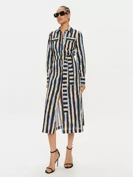 Летнее платье regular fit Pinko, мультиколор
