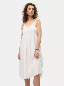 Летнее платье regular fit Vero Moda, белый