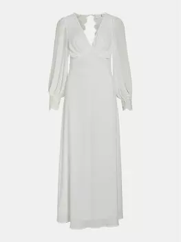 Летнее платье regular fit Vila, белый