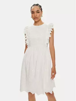 Летнее платье regular fit Yas, белый