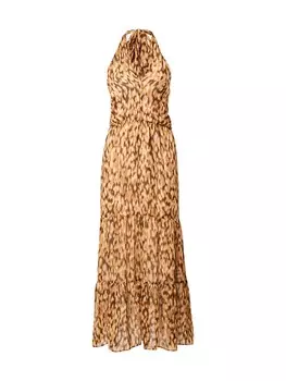 Летнее платье River Island, каштановый/коньячный
