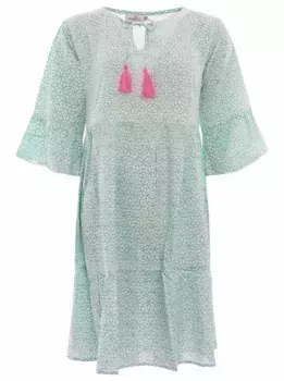 Летнее платье с двумя сердечками Zwillingsherz, мятный